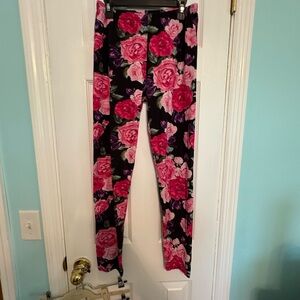 Vibrant Floral Leggings